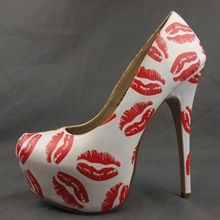 SAPATOS SEX RED KISS 2014